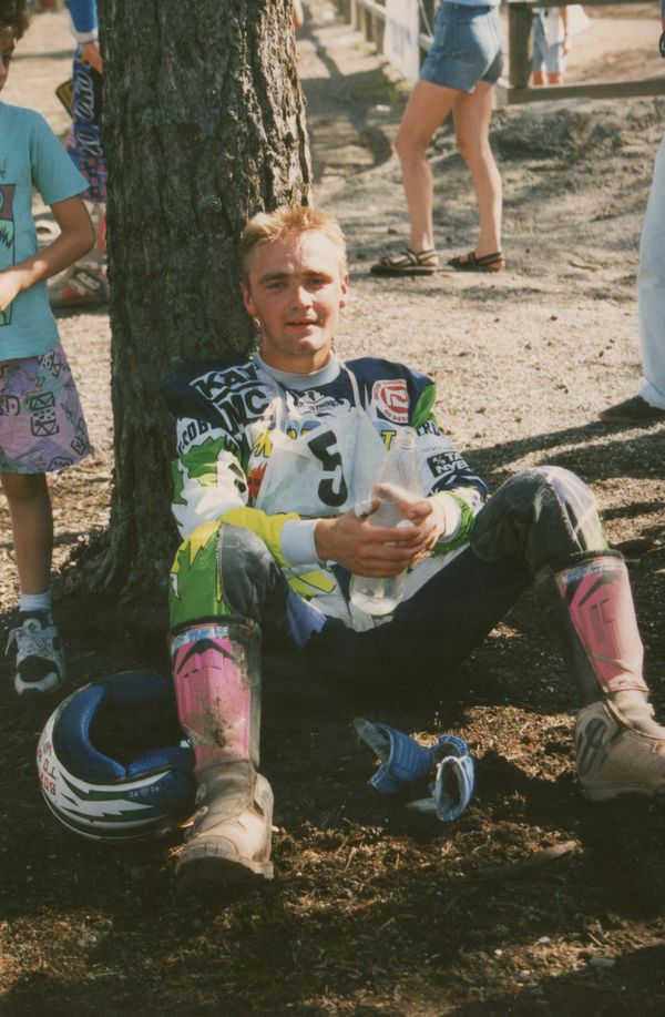 Kouvola EM 125cc 1992 voittaja Mikkel Caprani